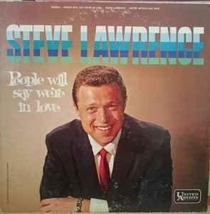 Capa do Álbum "People Will Say We're In Love", de Steve Lawrence