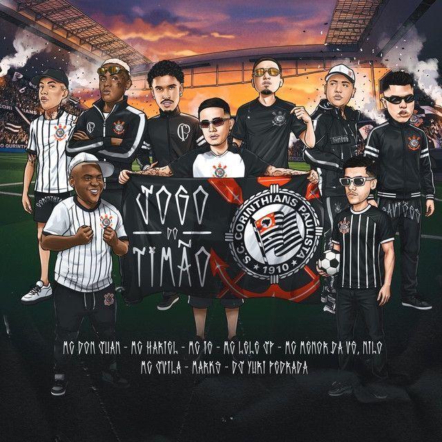 Capa do Single/EP "Jogo do Timão (part. Dj Yuri Pedrada, Mc Don Juan, MC Hariel, MC Jvila, Mc Lele JP, MC Marks, MC Menor da VG e Nilo)", de MC IG