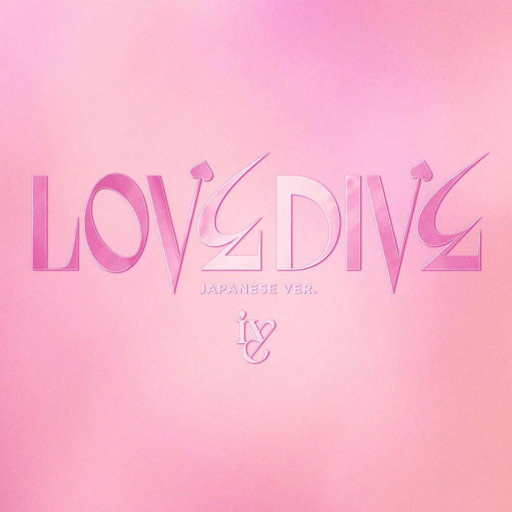 Portada del álbum "LOVE DIVE - Japanese Version -", de IVE