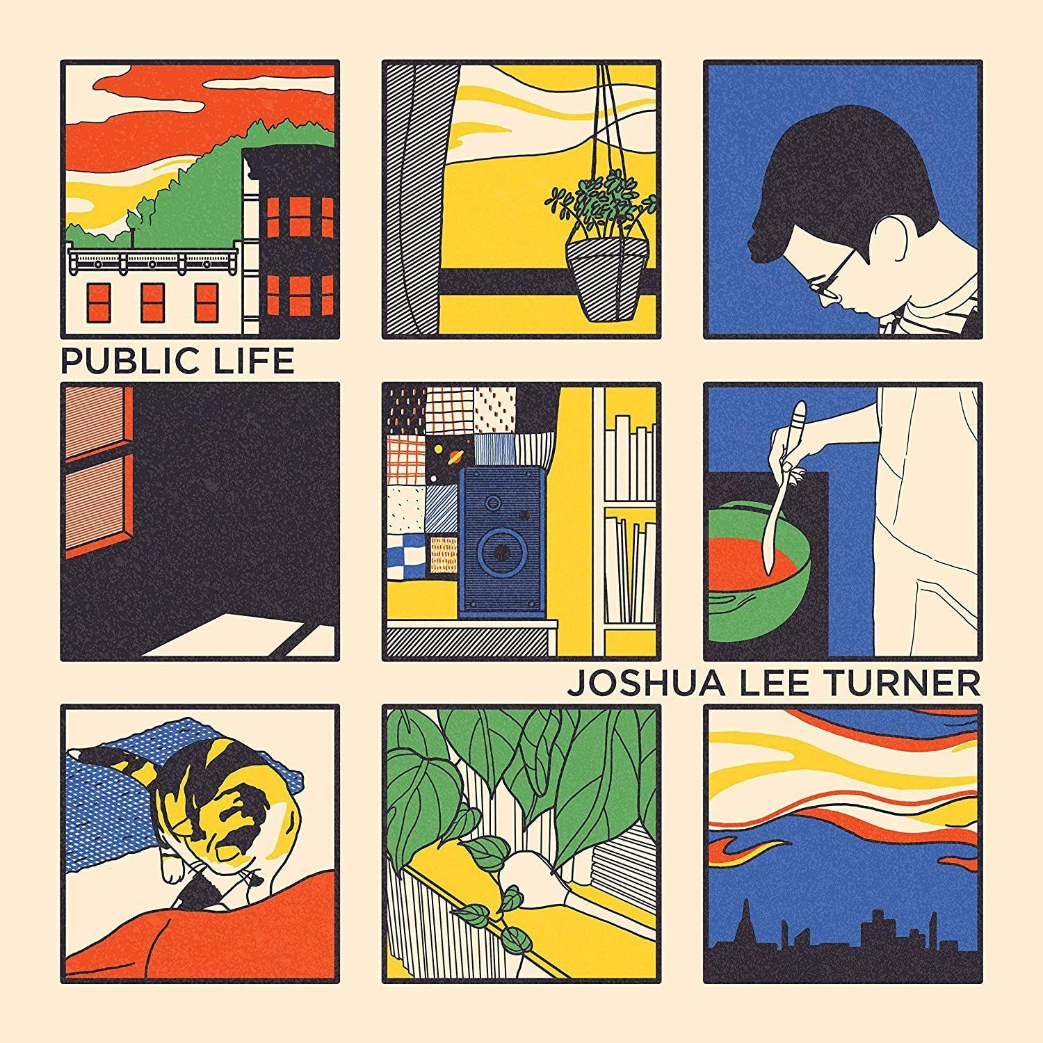 Portada de Álbum "Public Life", de Joshua Lee Turner