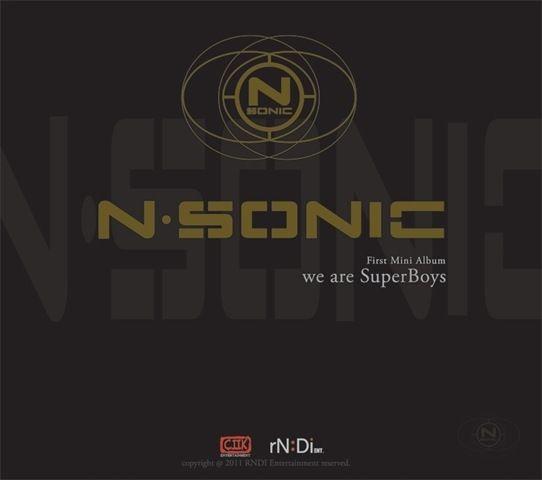 Capa do Álbum "We Are The Super Boys", de N-Sonic