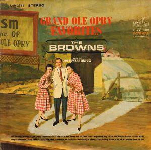 Capa do Álbum "Grand Ole Opry Favorites", de The Browns