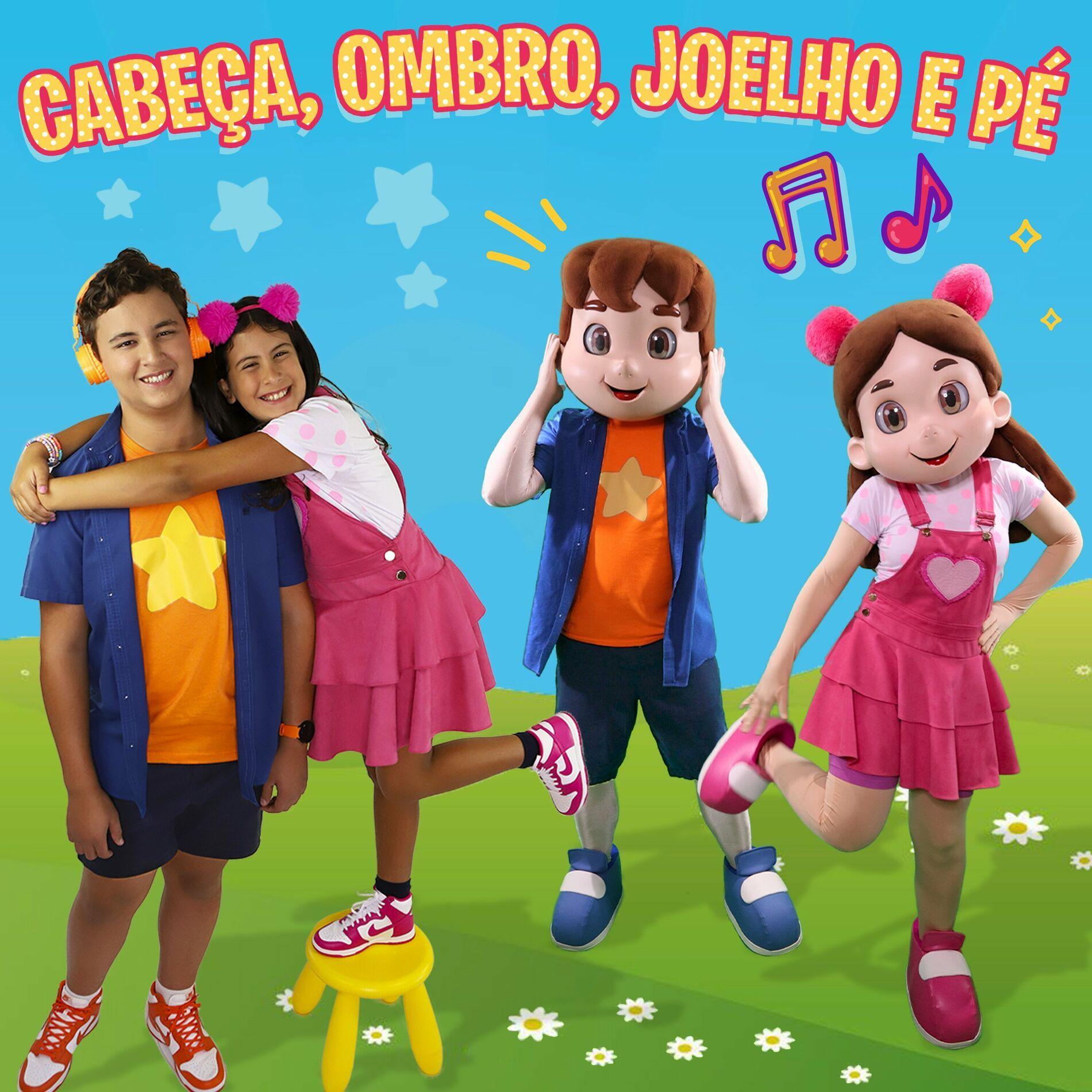 Portada de Sencillo/EP "Cabeça, Ombro, Joelho e Pé", de Maria Clara e JP