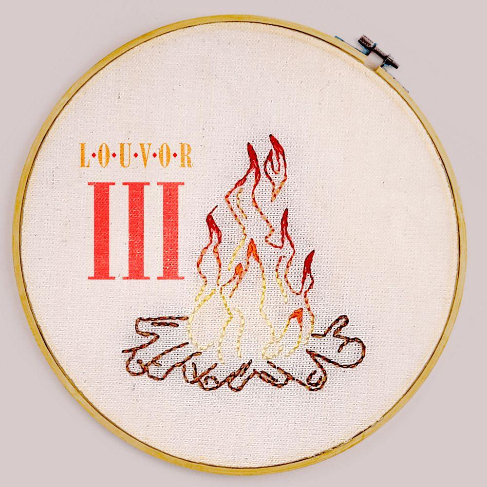 Portada de Sencillo/EP "Louvor III", de O Bairro Novo