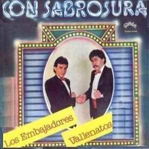 Portada de Álbum "Con Sabrosura", de Los Embajadores Vallenatos
