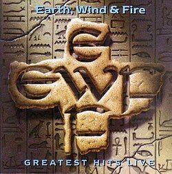 Portada de Álbum "Greatest Hits Live", de Earth, Wind And Fire