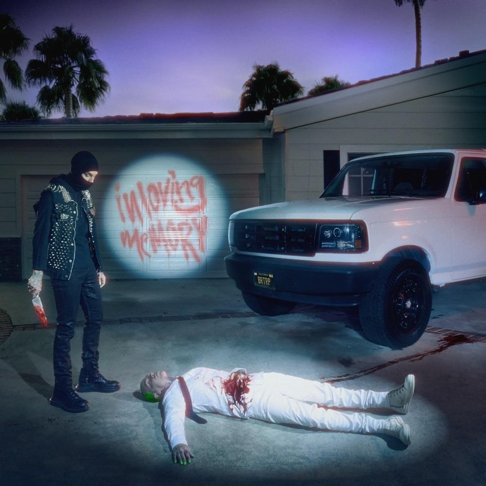 Album cover of "in loving memory" by blackbear