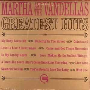 Portada de Álbum "Greatest Hits", de Martha Reeves & The Vandellas