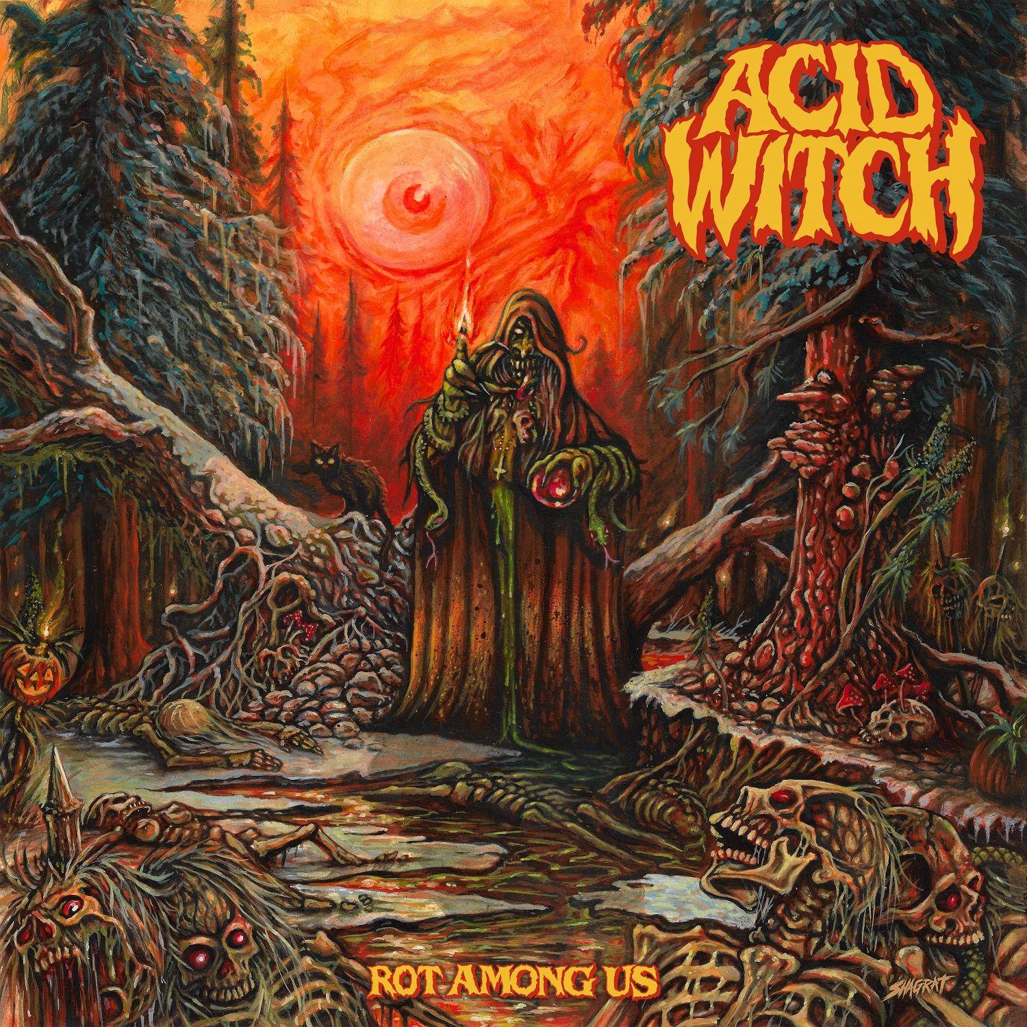 Portada de Álbum "Rot Among Us", de Acid Witch
