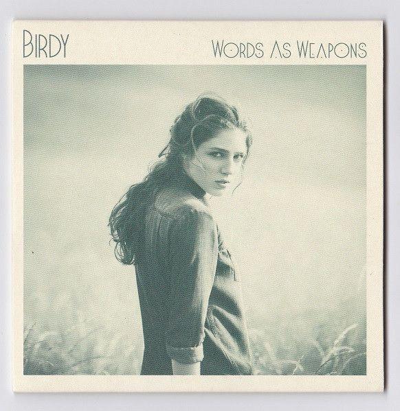 Portada del álbum "Words As Weapons", de Birdy