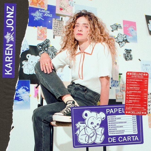 Portada de Álbum "Papel de Carta (Deluxe)", de Karen Jonz