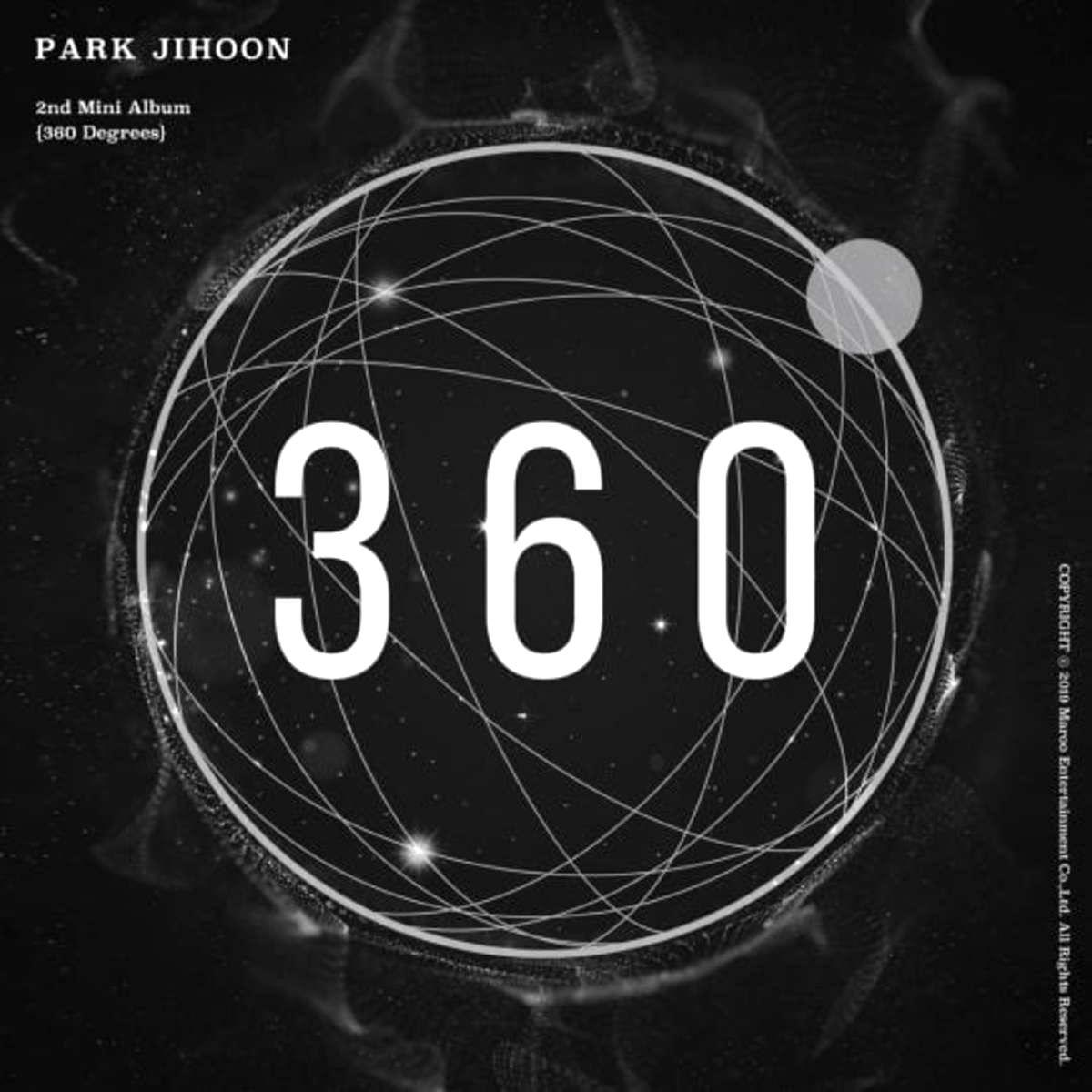 Capa do Single/EP "360", de PARK JIHOON