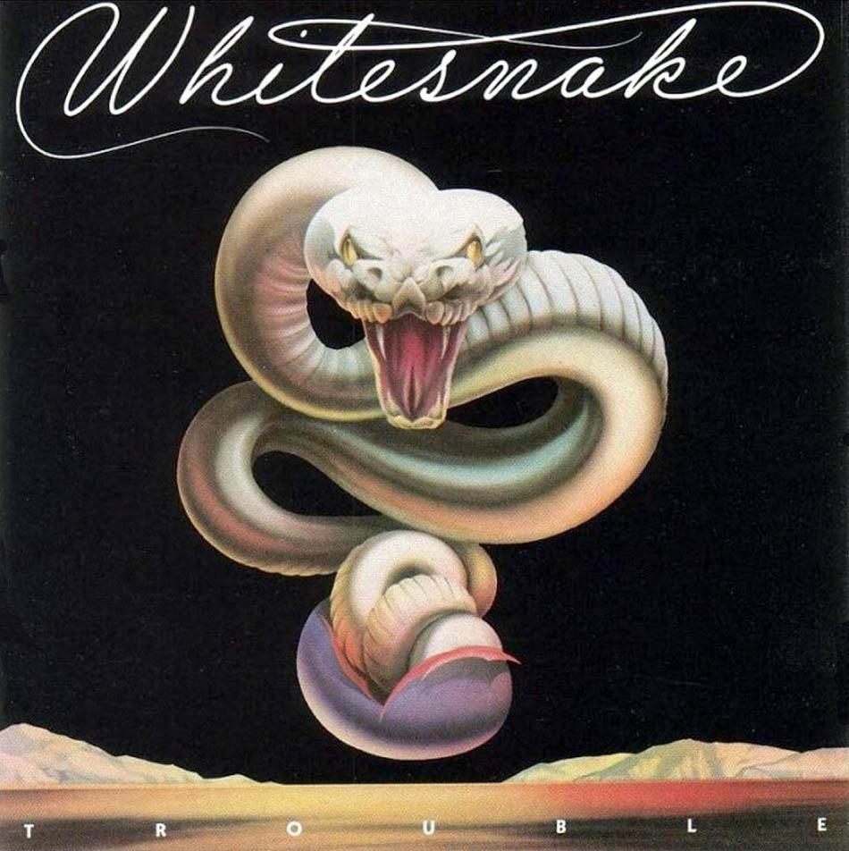 Portada del álbum "Trouble ", de Whitesnake