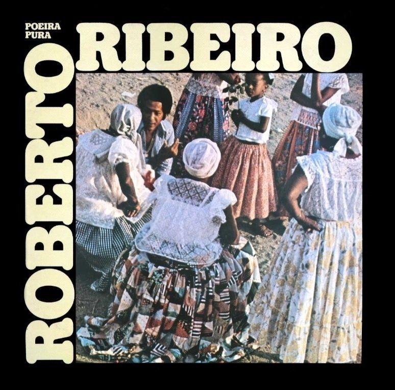 Capa do álbum "Poeira Pura", de Roberto Ribeiro
