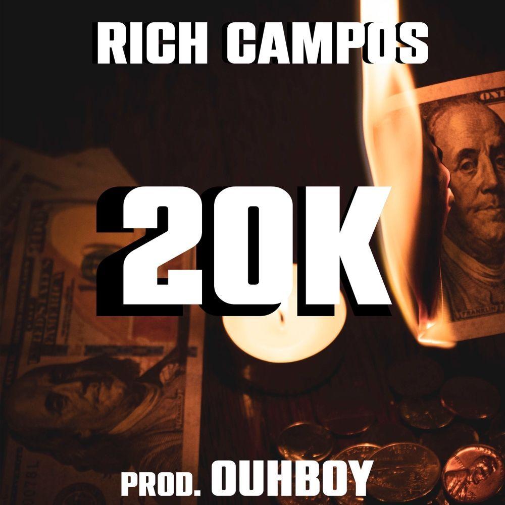 Portada de Sencillo/EP "20K", de Rich Campos