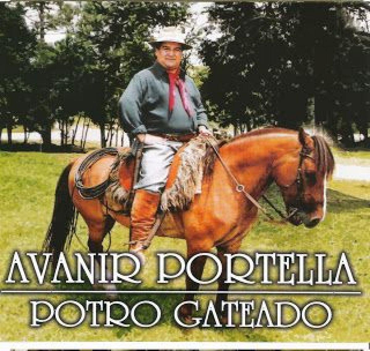 Portada de Álbum "Potro Gateado", de Avanir Portela
