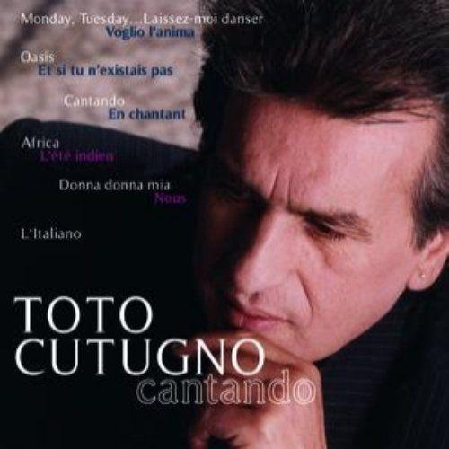 Capa do Álbum "Cantando", de Toto Cutugno