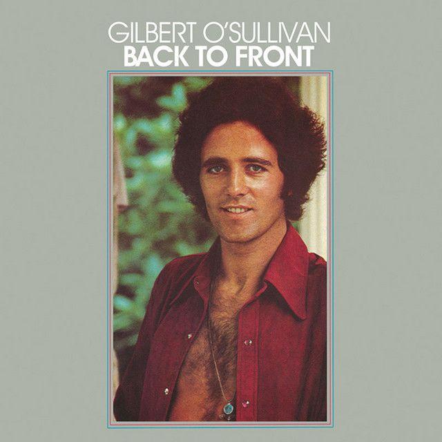 Album cover of "Back To Front" by Gilbert O'Sullivan