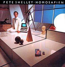 Album cover of "Homosapien" by Pete Shelley