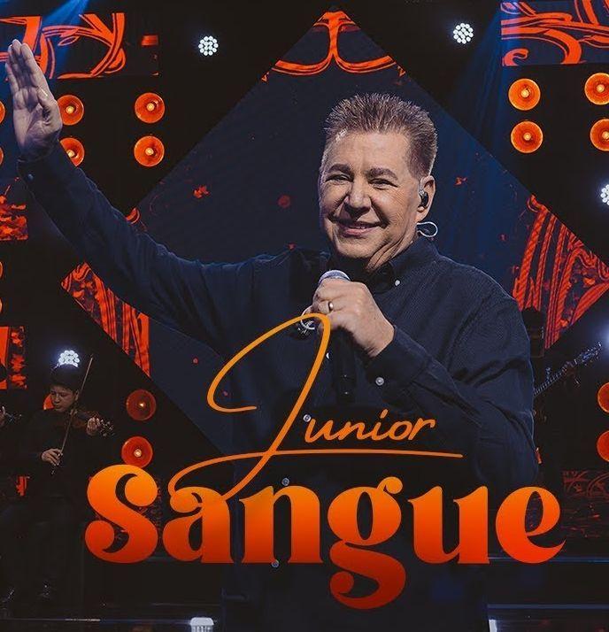 Portada del álbum "Sangue", de Junior (Gospel)