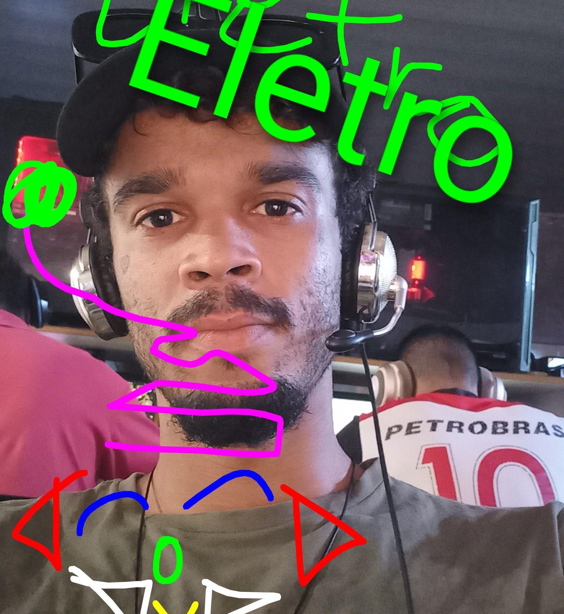 Portada del álbum "Eletro", de Luiz Nédra