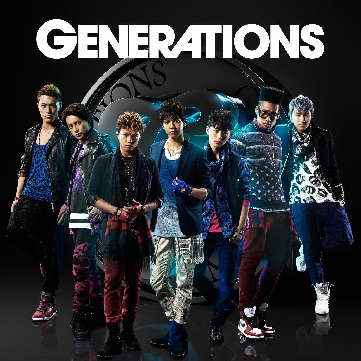 Capa do Álbum "Generations", de GENERATIONS from EXILE TRIBE