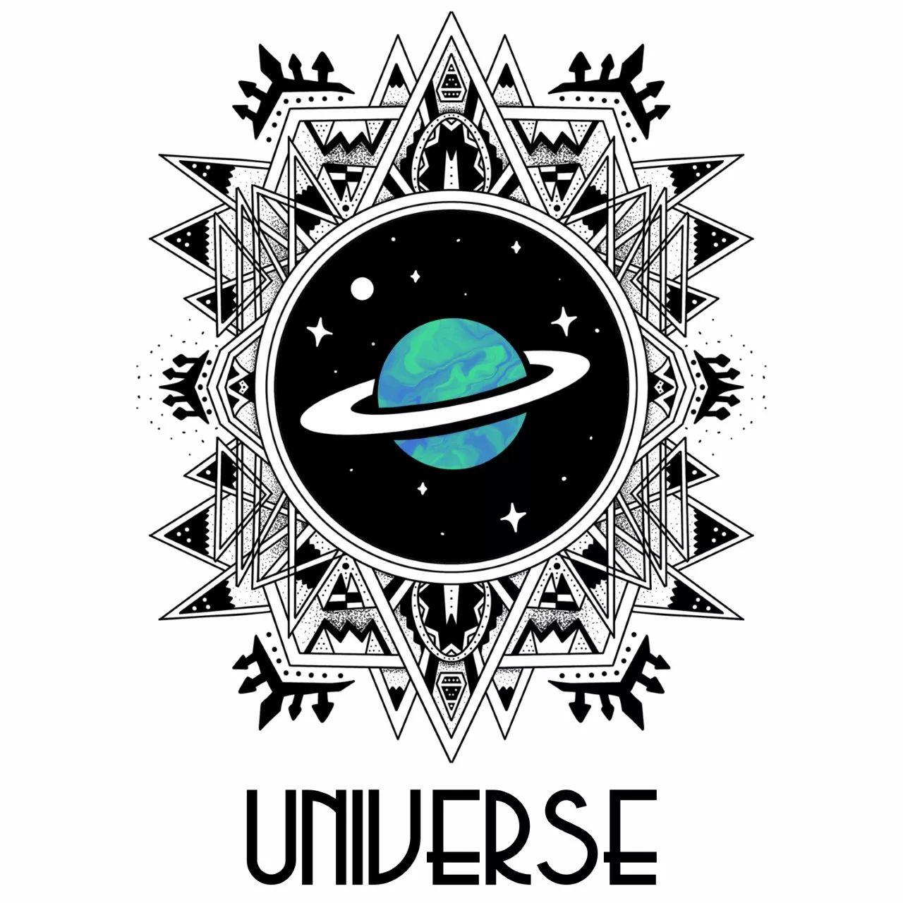 Single/EP cover of "Universe" by wayd artist