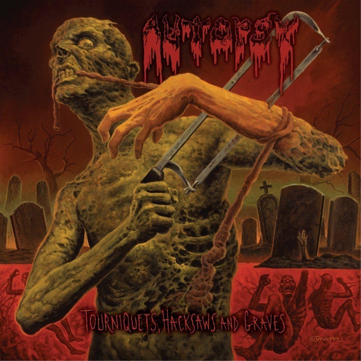 Album cover of "Tourniquets, Hacksaws And Graves" by Autopsy