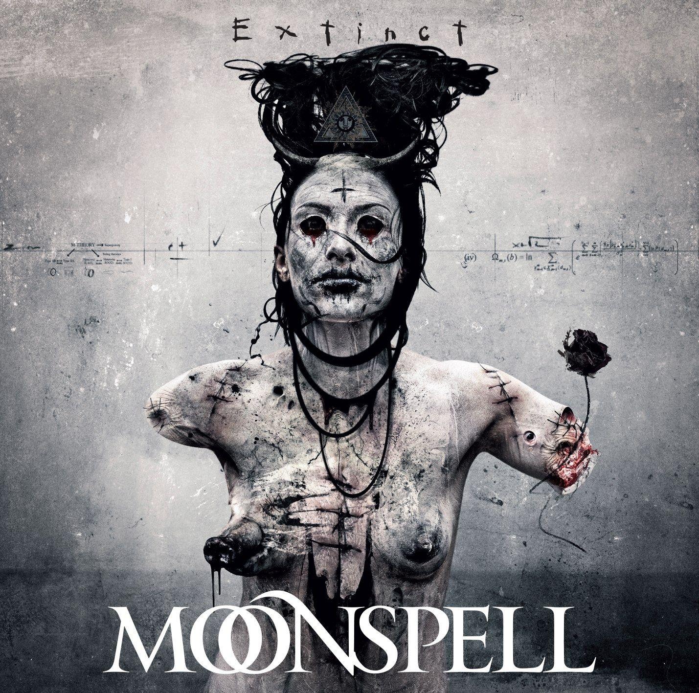 Portada de Álbum "Extinct", de Moonspell
