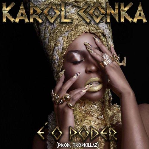 Portada del álbum "É o Poder", de Karol Conká