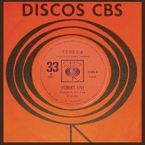 Portada de Sencillo/EP "Teresa / Ingratidão", de Robert Livi