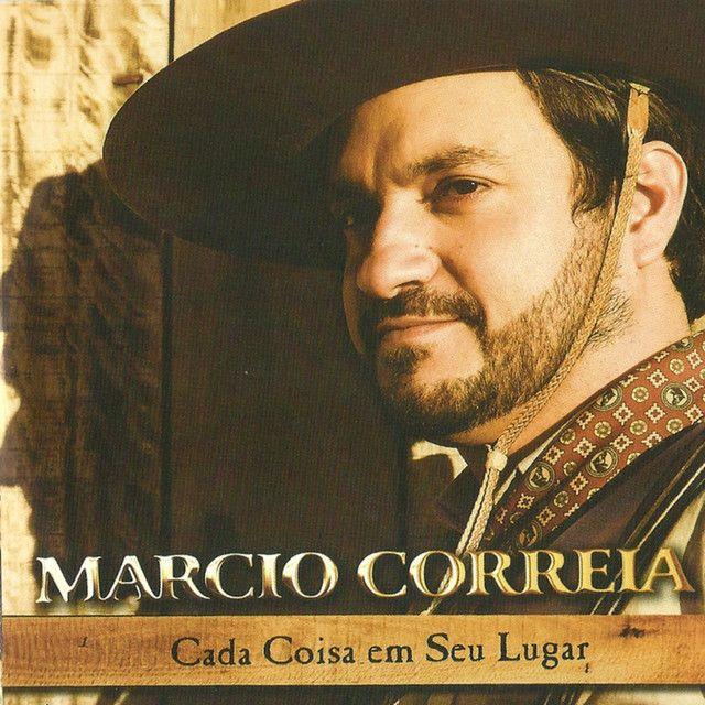Portada de Álbum "Cada Coisa Em Seu Lugar", de Márcio Correia