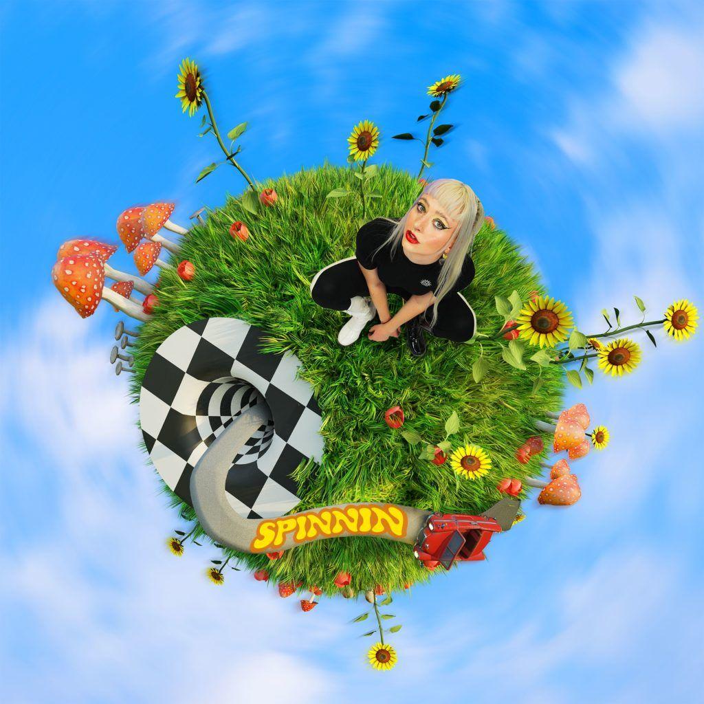 Portada de Sencillo/EP "spinnin", de Mazie