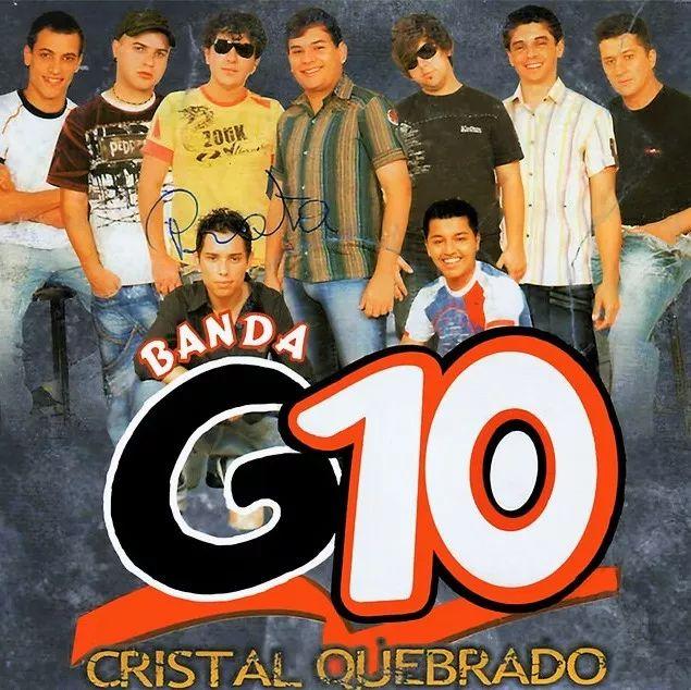 Album cover of "Cristal Quebrado" by Banda G10
