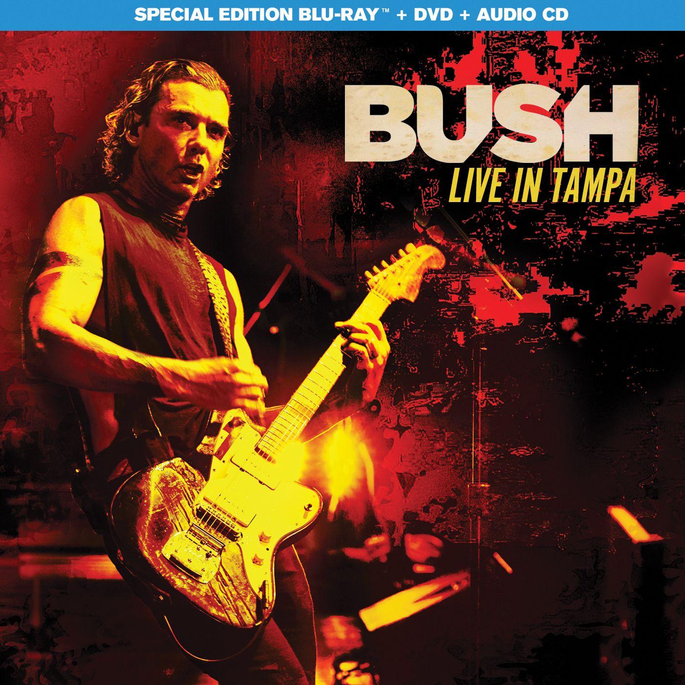 Capa do Álbum "Live In Tampa", de Bush