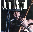 Capa do Álbum "Live At The Marquee - 1969", de John Mayall