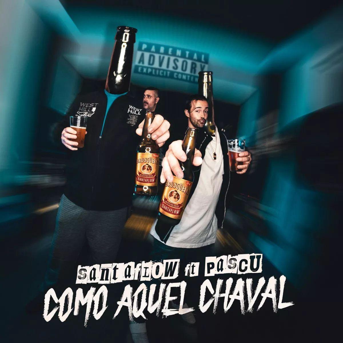 Portada de Sencillo/EP "Como Aquel Chaval", de Santaflow