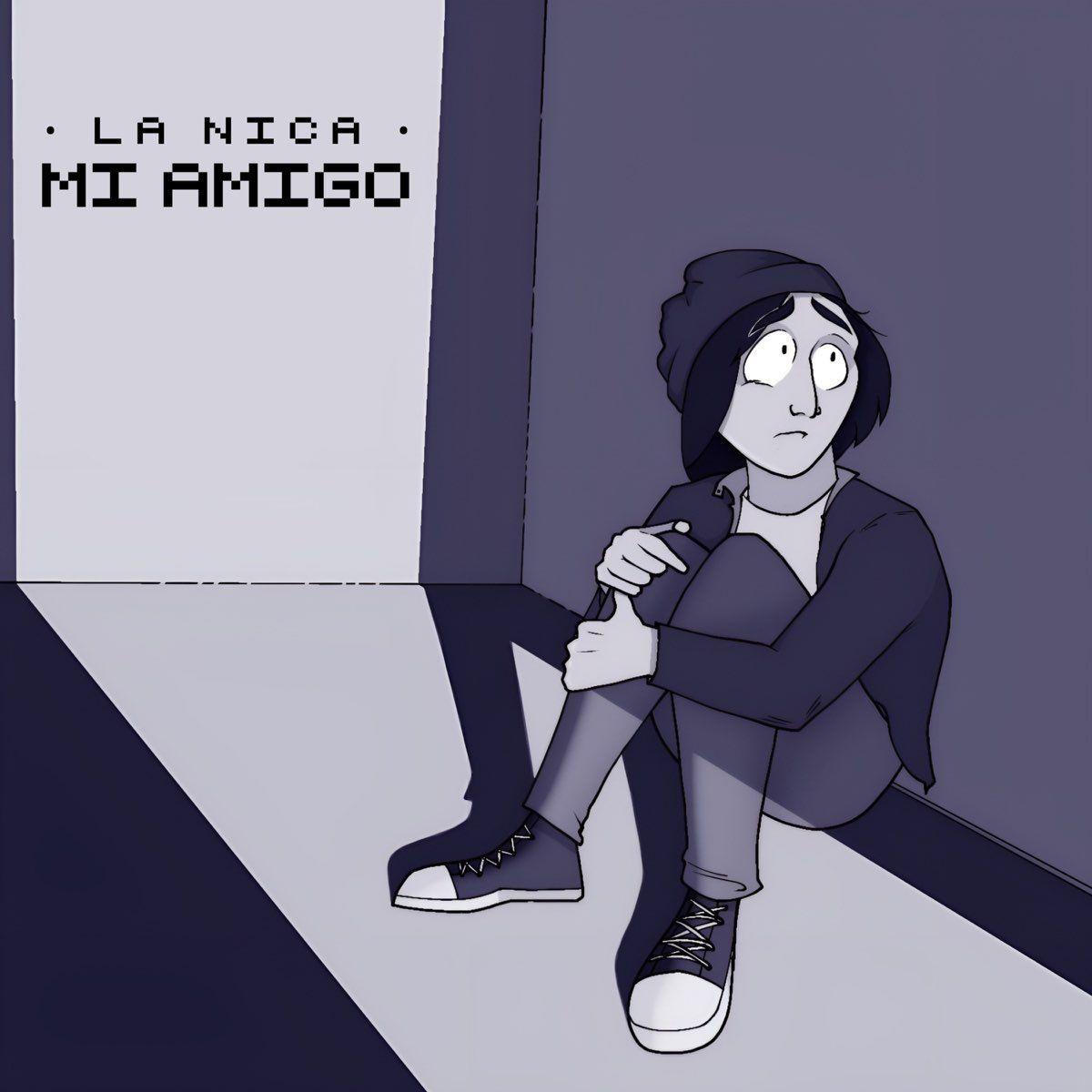 Portada de Sencillo/EP "Mi Amigo", de La Nica