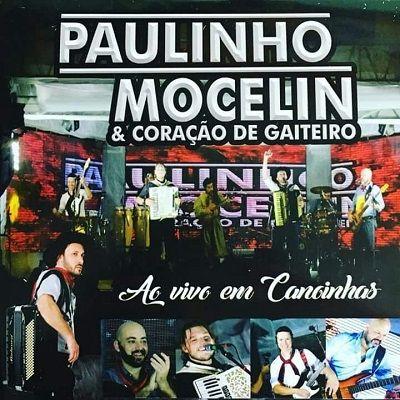 Portada de Álbum "Ao Vivo Em Canoinhas", de Paulinho Mocelin