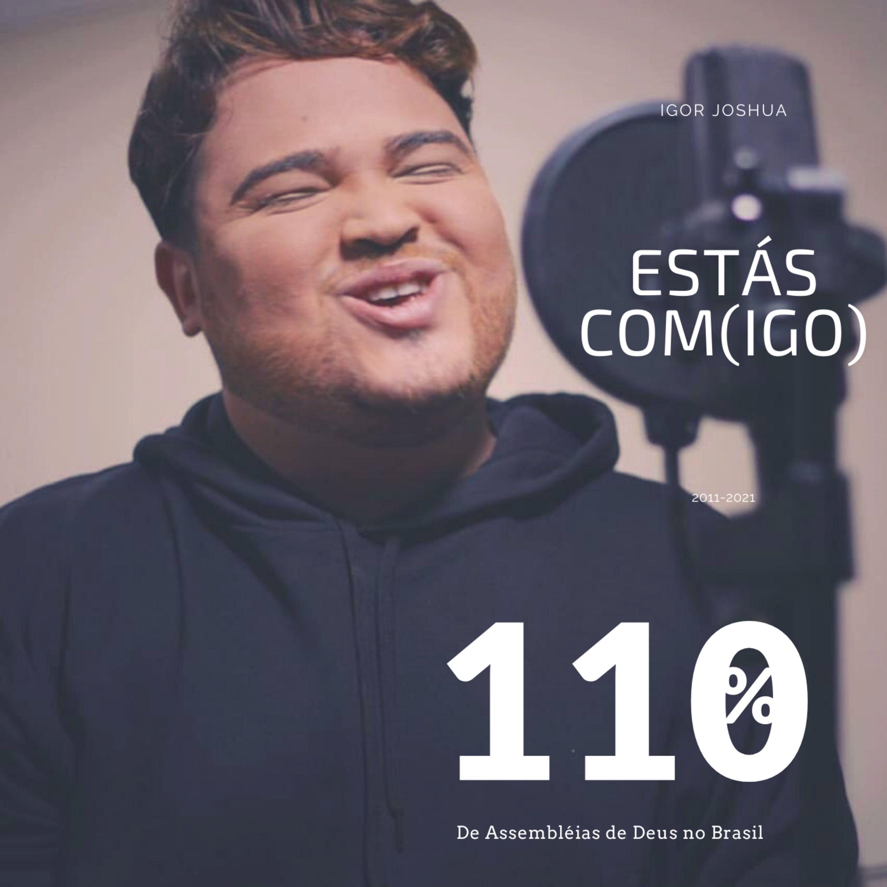 Portada del álbum "Estás Comigo", de Igor Joshua