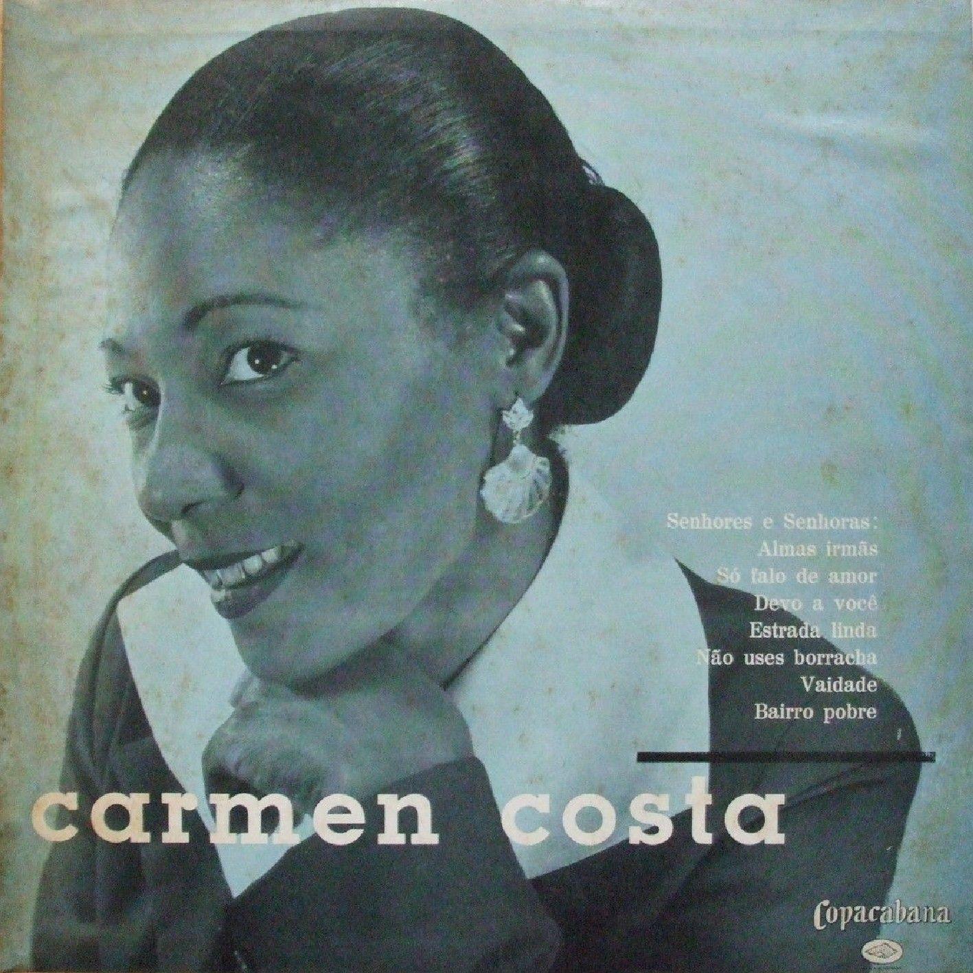 Capa do Álbum "Só Falo de Amor", de Carmen Costa