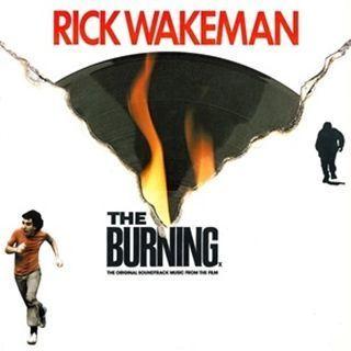 Portada del álbum "The Burning", de Rick Wakeman
