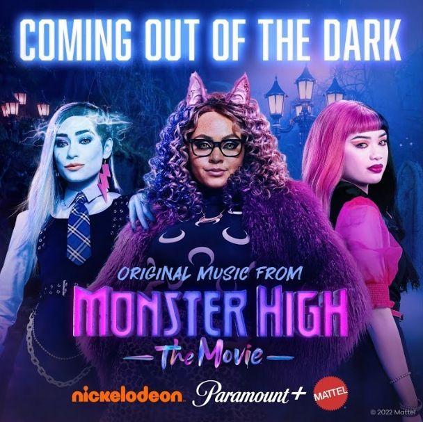 Capa do Single/EP "Coming Out Of The Dark", de Monster High