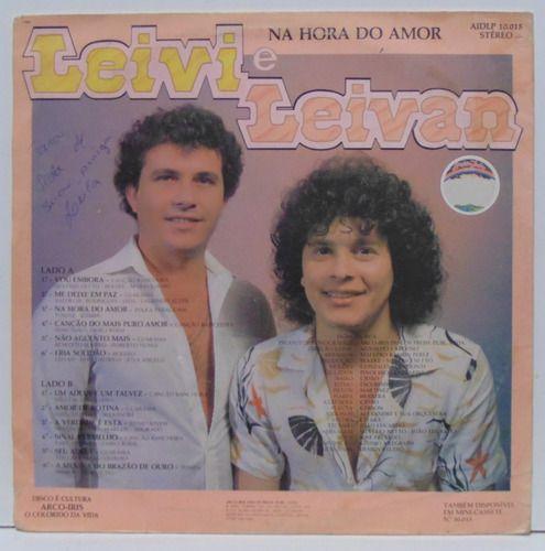 Portada de Álbum "Na Hora Do Amor", de Leivi e Leivan