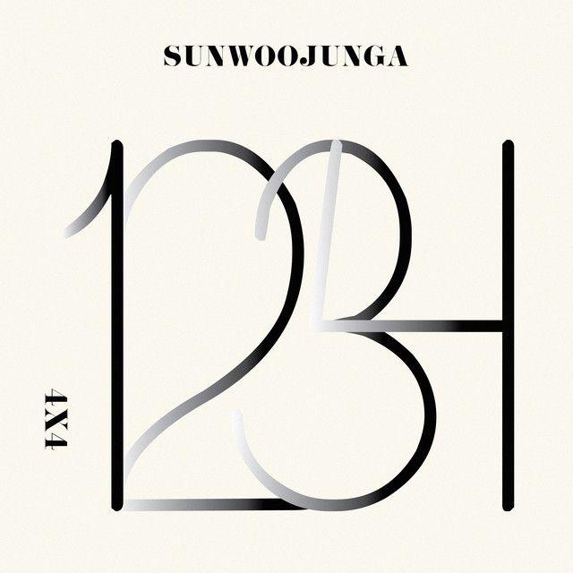 Single/EP cover of "4x4" by Sunwoo Jung-a