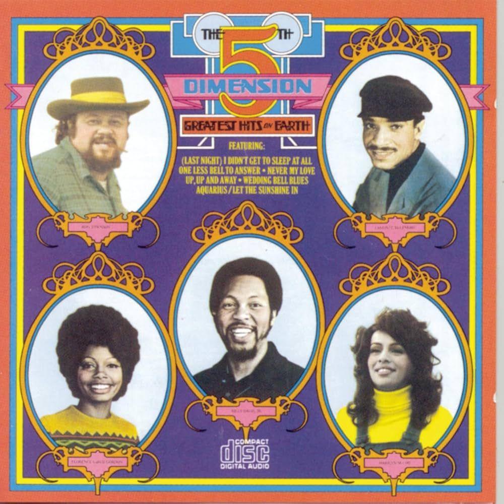 Capa do Álbum "Greatest Hits On Earth", de The Fifth Dimension