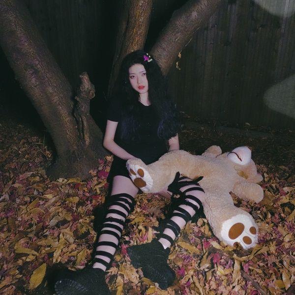 Portada de Sencillo/EP "teddy", de iris (아이리스)