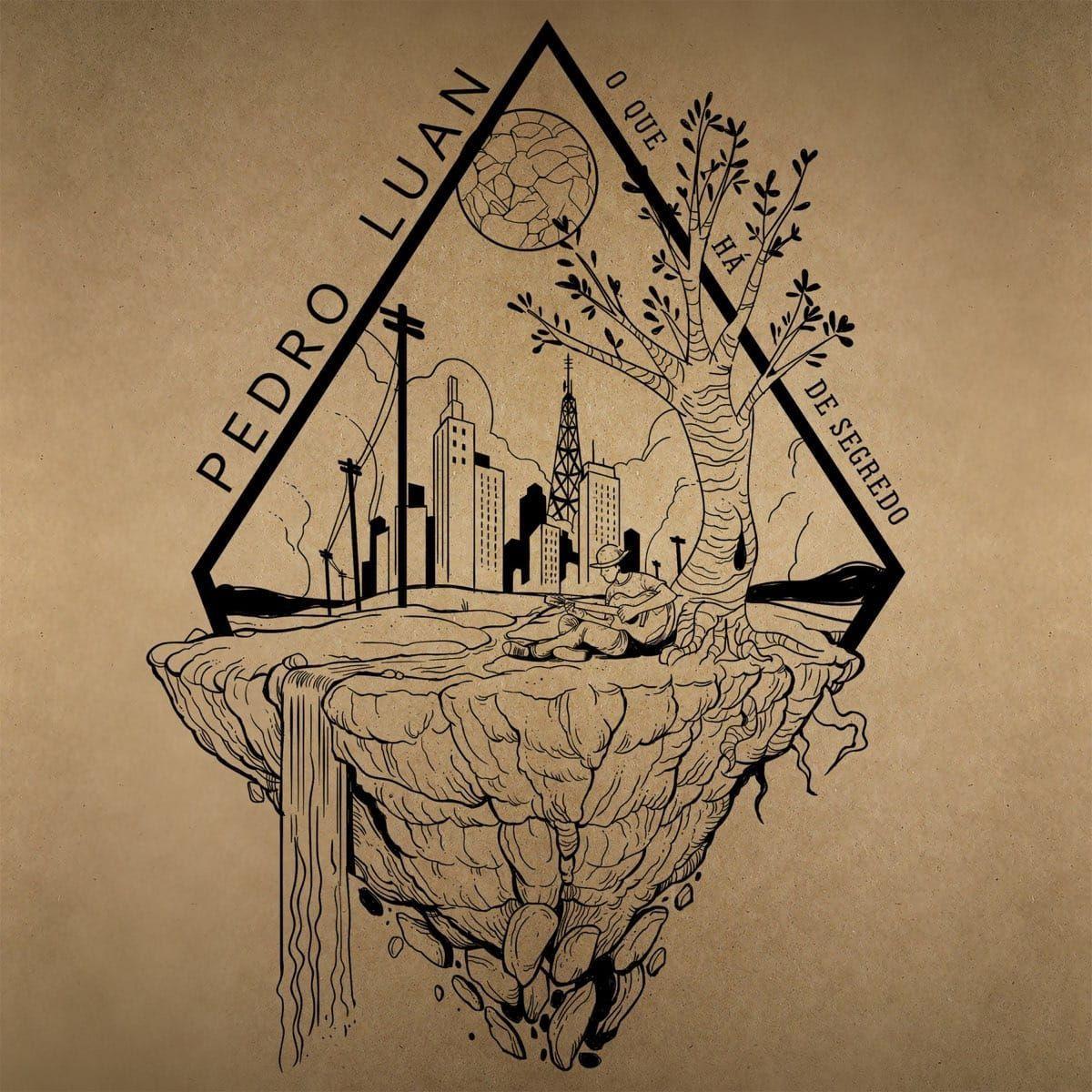 Capa do Álbum "O Que Há de Segredo", de Pedro Luan