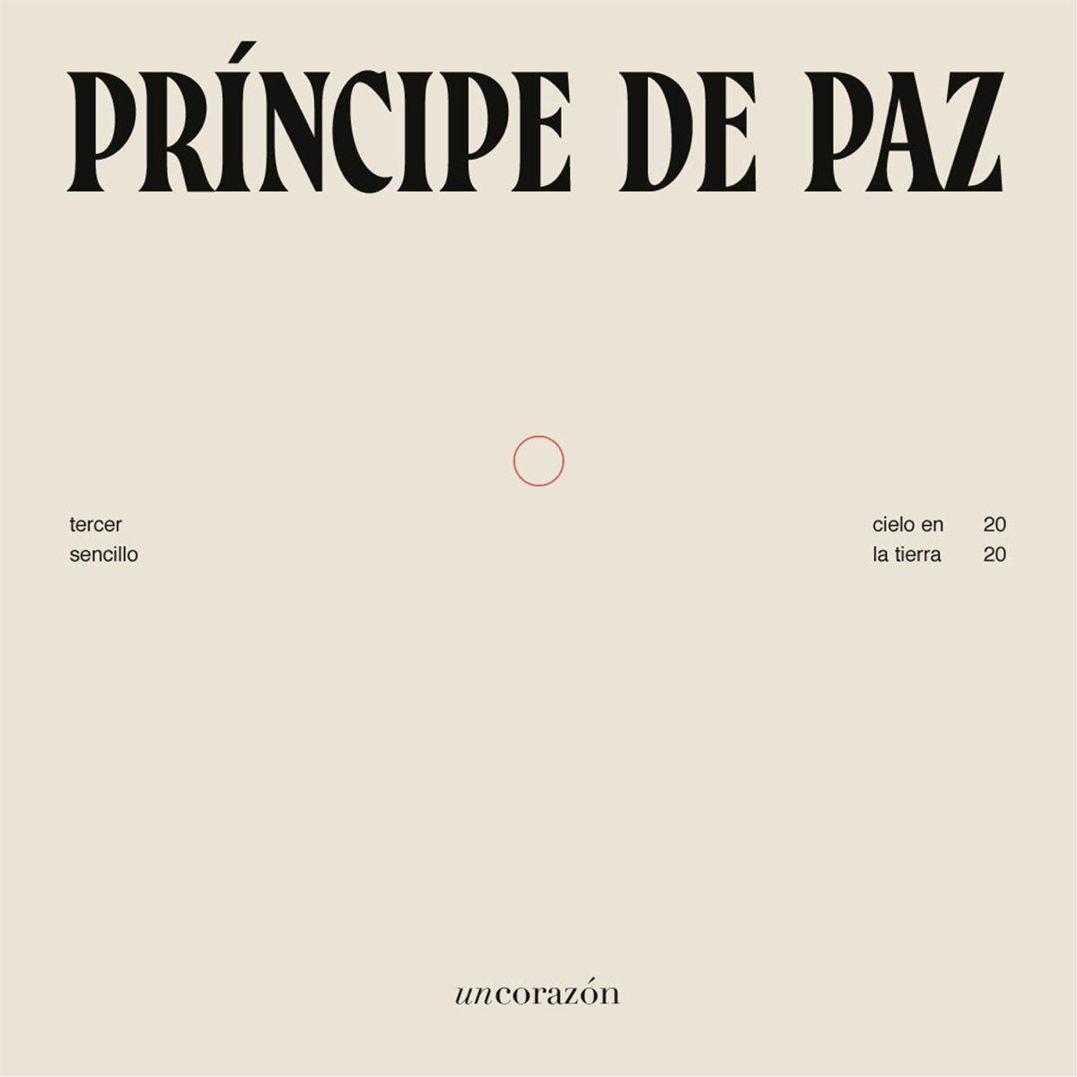 Capa do álbum "Príncipe de Paz ", de Un Corazón