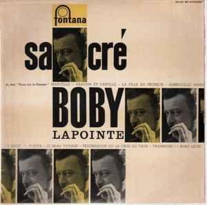 Capa do Álbum "Sacré Boby Lapointe", de Boby Lapointe